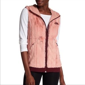 The North Face Furlander Vest in Pink & Maroon